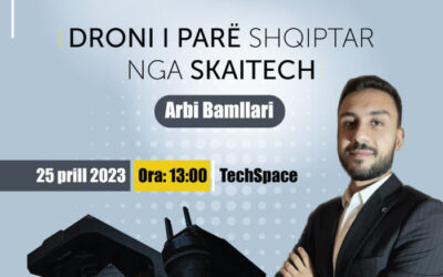 Droni i parë shqiptar nga Sky Tech Arbi Bamllari