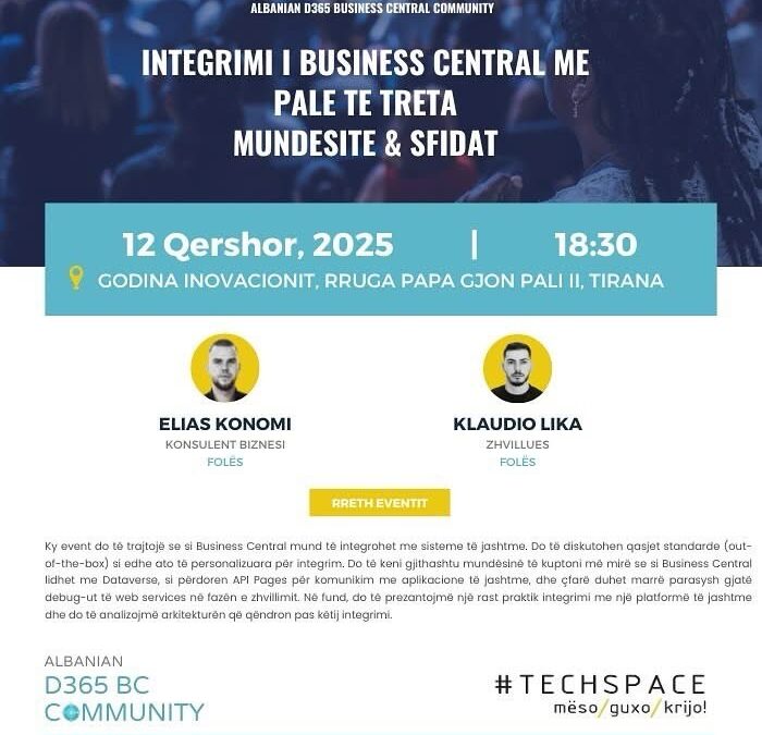 Integrimi i  Business Central me Palë të Treta